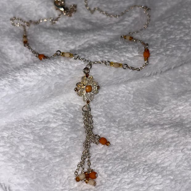 빈티지 Y자 목걸이 보헤미안 히피