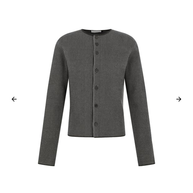 아모멘토 스프라이트 버튼 업 가디건