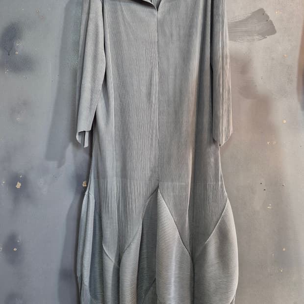 일제 플리츠 롱 원피스 XL