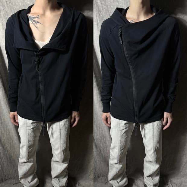 The Viridi-anne Asymmetric Zip Hoodie