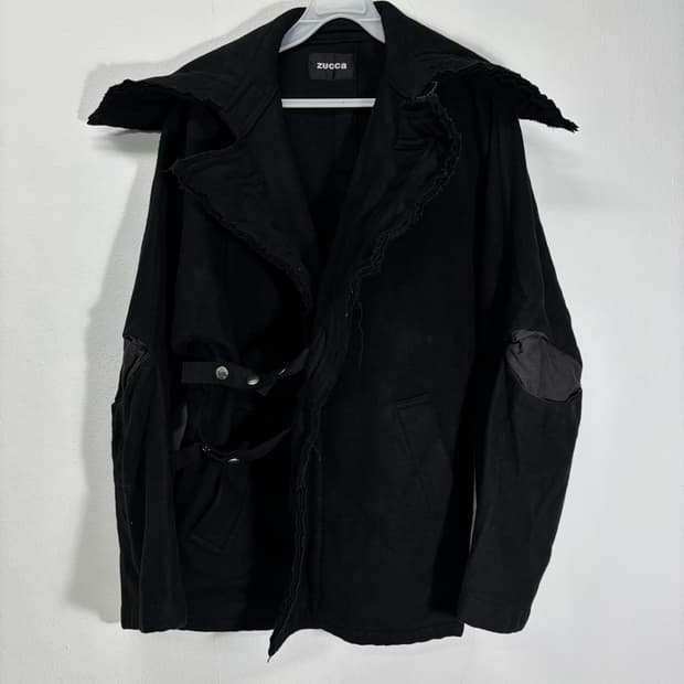 95-100 ZUCCA 주카 블랙 울자켓