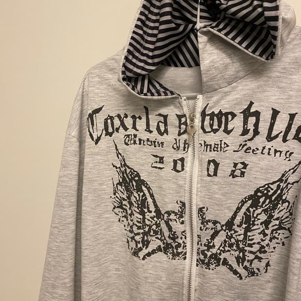 펑크 와투케 후드집업