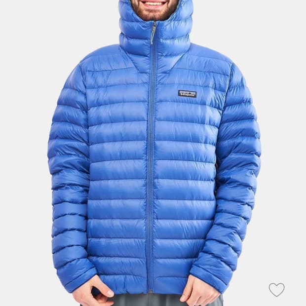 파타고니아 다운 스웨터 후디 passage blue