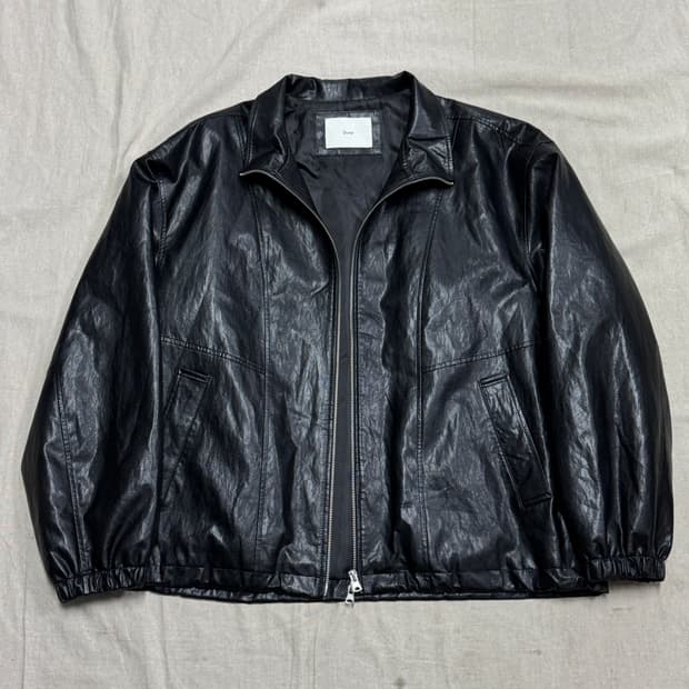 던스트 투웨이 인조가죽 레더자켓 XL
