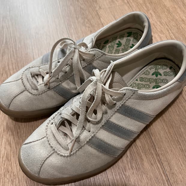 Adidas Tobacco 그루엔 크림 화이트 블리스