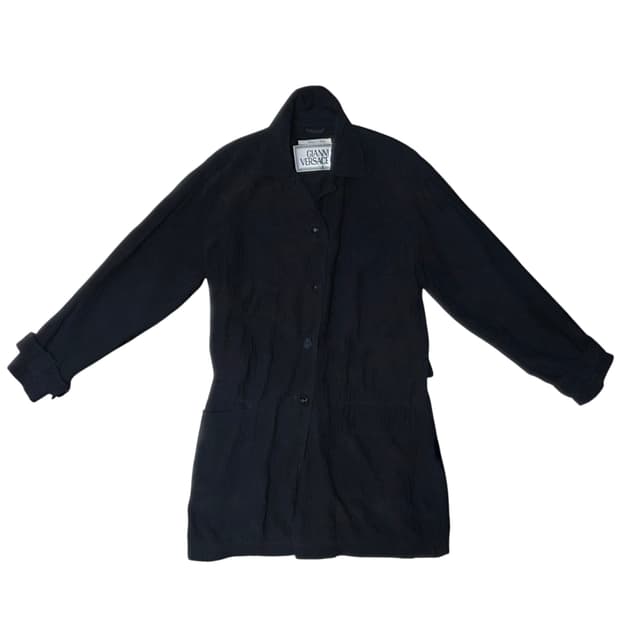 지아니 베르사체 메두사 세이프티 핀 코트