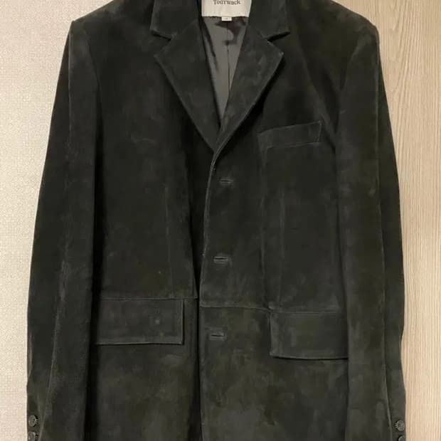 토니웩 스웨이드 블레이저 블랙m