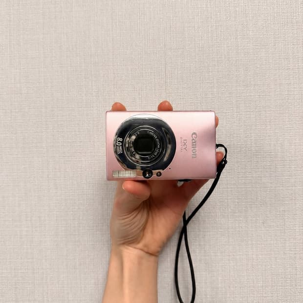 캐논 IXUS 80 is 핑크 희귀