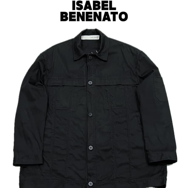 (48)  이자벨 베네나토 트러커 코트 자켓
