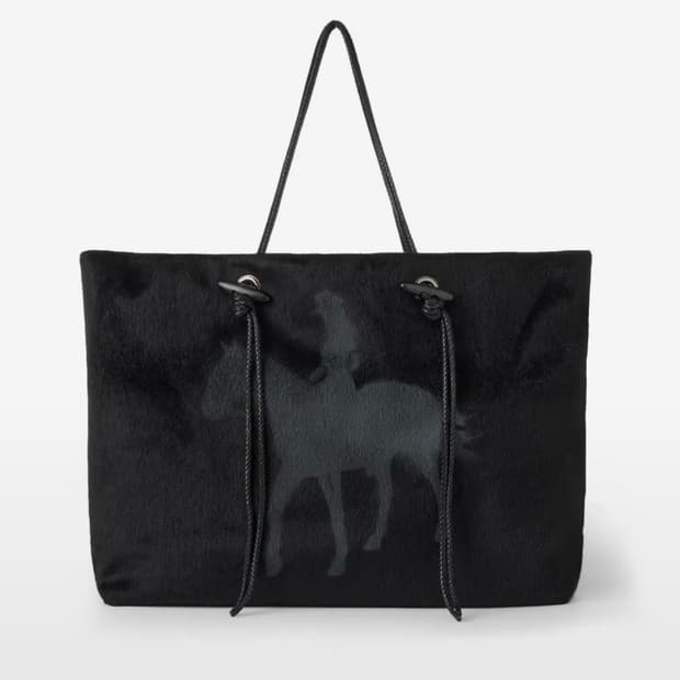 2000아카이브스 year of horse bag (black)