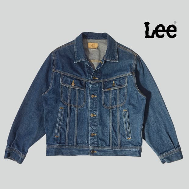 [95]90s 쌍방울 Lee 데님 트러커 자켓