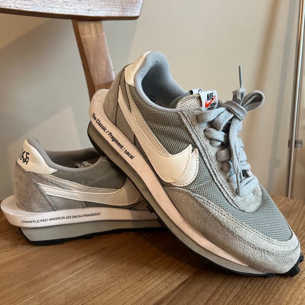 나이키 x 사카이 x 프라그먼트 LD와플 '라이트 스모크 그레이