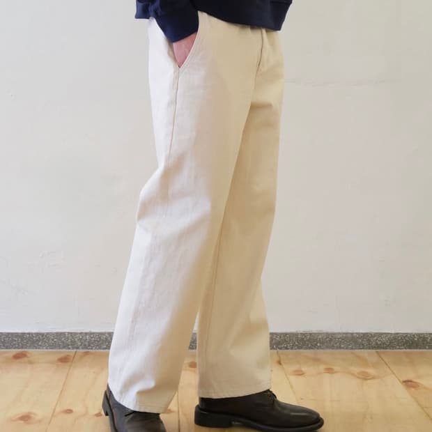 Wardrobe standard 워드로브 스탠다드 셀비치데님오피서팬츠