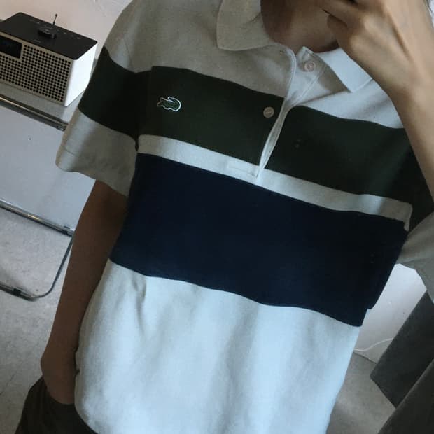 라코스테 스트라이프 피케티