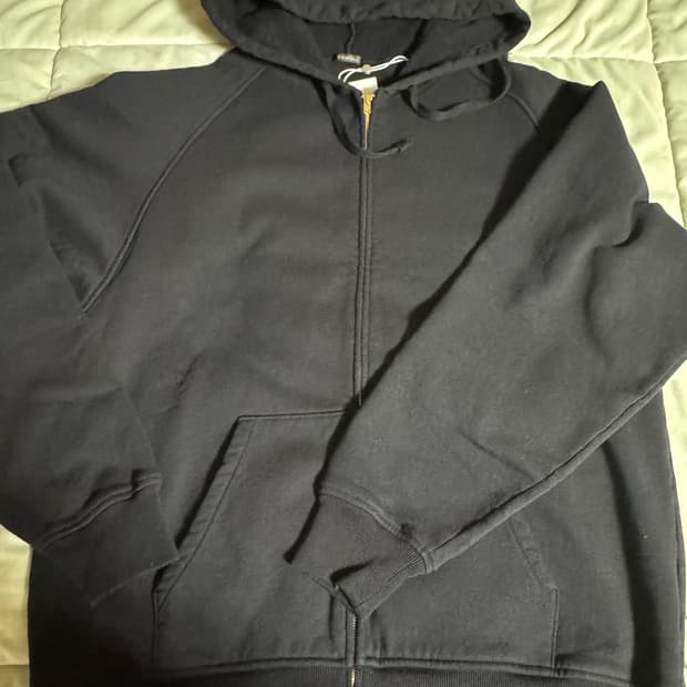 코모리 comoli 블랙 후드 판매합니다.