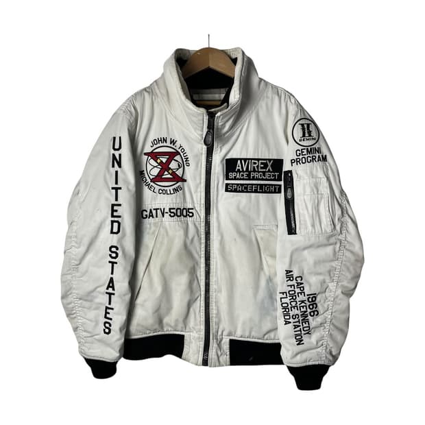 [Avirex] 아비렉스 스페이스 봄버자켓