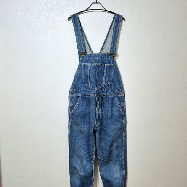 BIG JOHN 빅존 빈티지 오버롤 멜빵바지