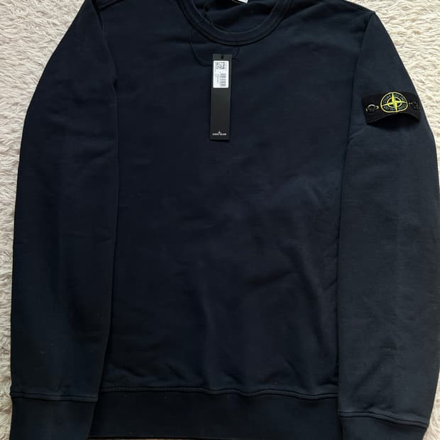 [XL] 스톤아일랜드 맨투맨 블랙