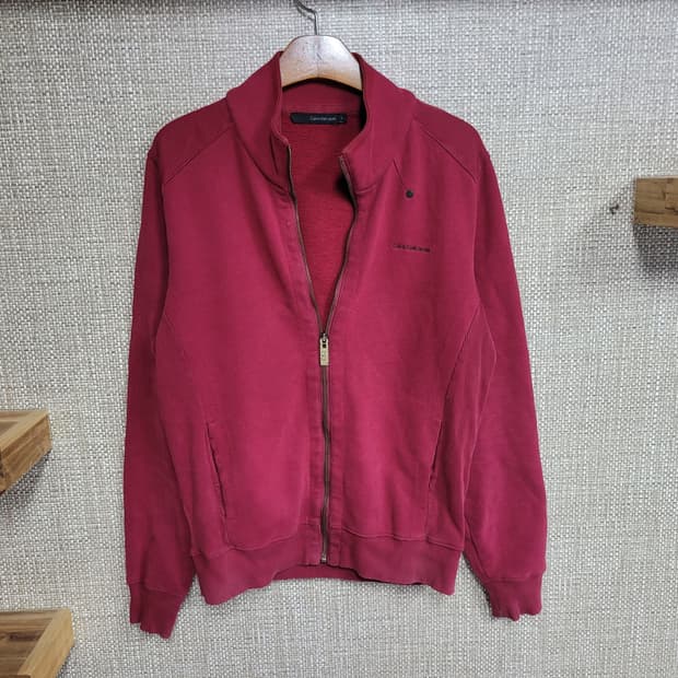 L 100사이즈 캘빈클라인 트레이닝 집업 자켓 빈티지