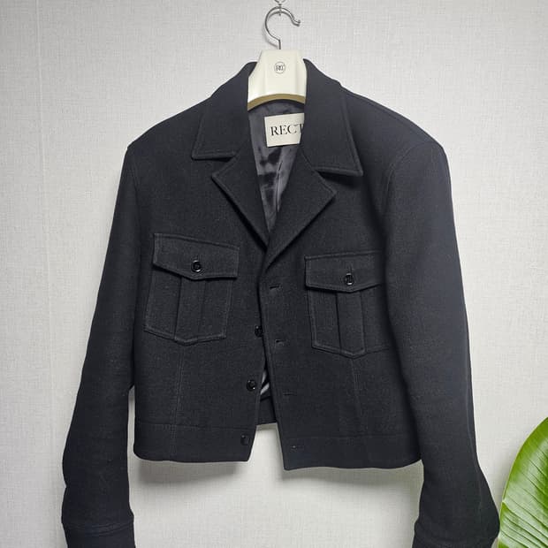 [L]렉토 카일 밀리터리 울 자켓