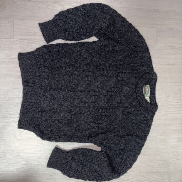 아란크래프트 울 100 니트