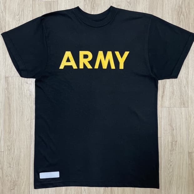 95~100) 미군 오리지널 ARMY 아미 기능성 반팔티(RRL&폴로)