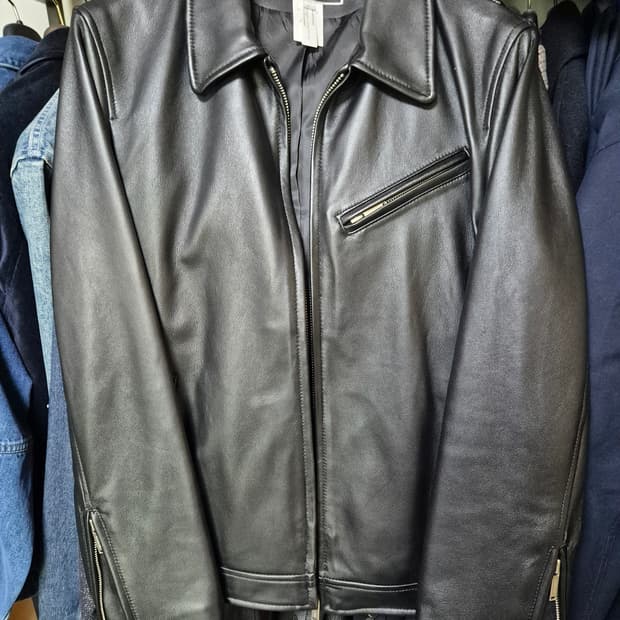 AGINGCCC 싱글 라이더 자켓 L사이즈 판매합니다