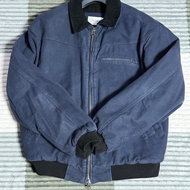 해칭룸 vtg 봄버 자켓 네이비