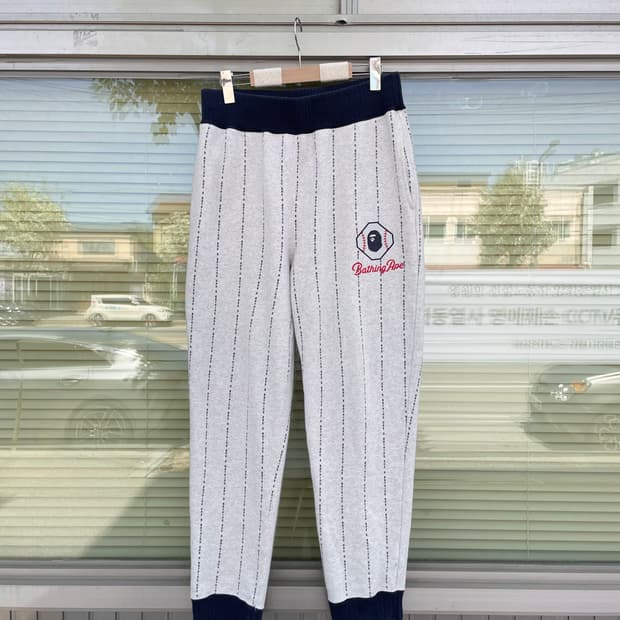 베이프 베이스볼 스웻팬츠 (M)