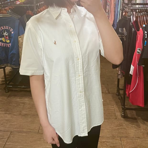 [HI] 폴로 반팔 셔츠 화이트