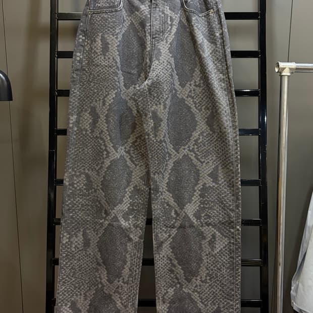 (1) 오도어 카이 파이톤 데님 팬츠 8.9