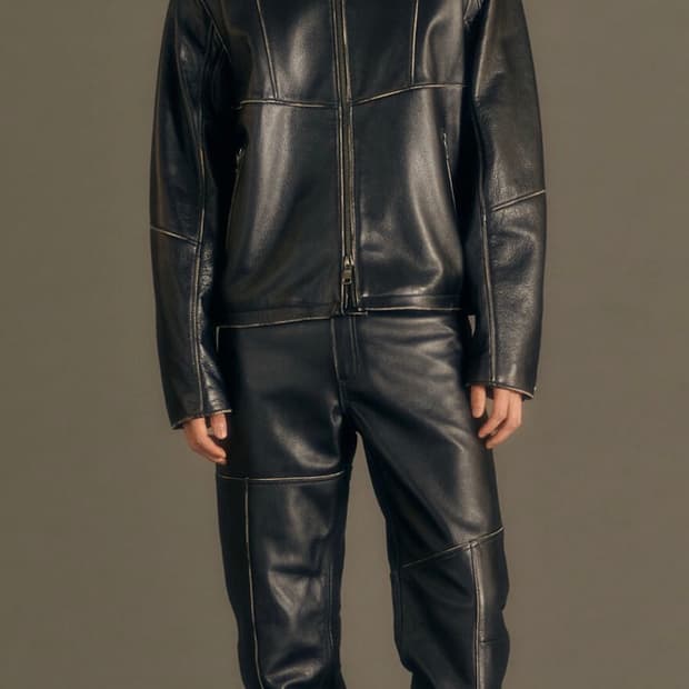 앤더슨벨 DRESZEN LEATHER ZIPUP JACKET