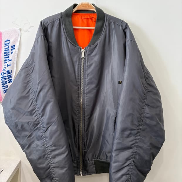 305. 로스코 ma-1 자켓 건메탈