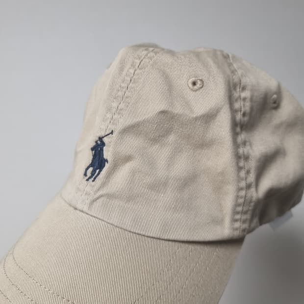 폴로랄프로렌 모자 (스몰로고 베이지)
