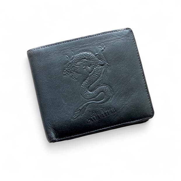 장폴고티에 드래곤 레더 반지갑