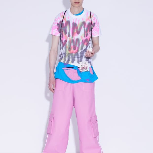 Pax00100 핑크 루즈 팬츠