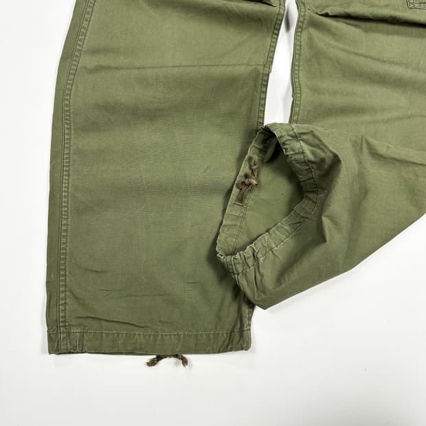 VTG 빈티지 재팬 카키 스트레이트 카고팬츠 (28인치 여성추천)