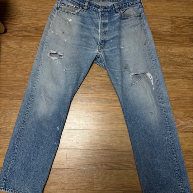 80s 리바이스 501 데님팬츠