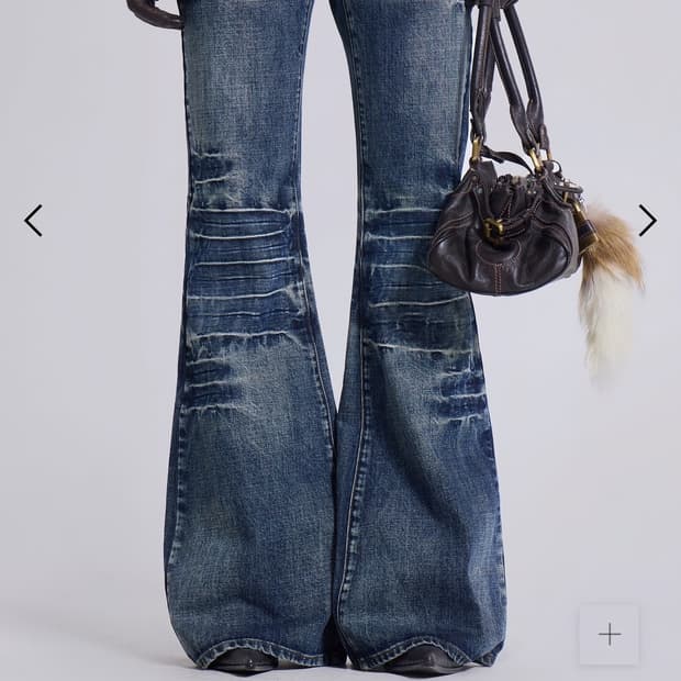 (새상품)제이디드런던 Mid Blue Drift Bootcut Jeans