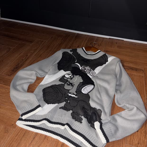 Ghetto Crew 빈티지 니트