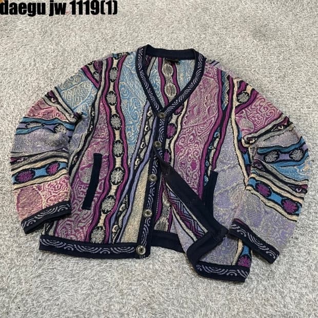 쿠지 케이블 가디건