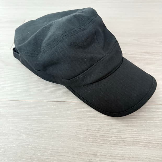 카시라 워크캡 블랙