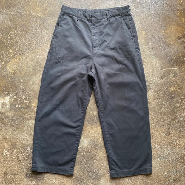 (2) 안셀름 데미지 와이드 치노 팬츠