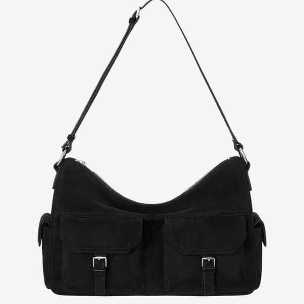 스탠드오일 조이백 블랙(스웨이드)