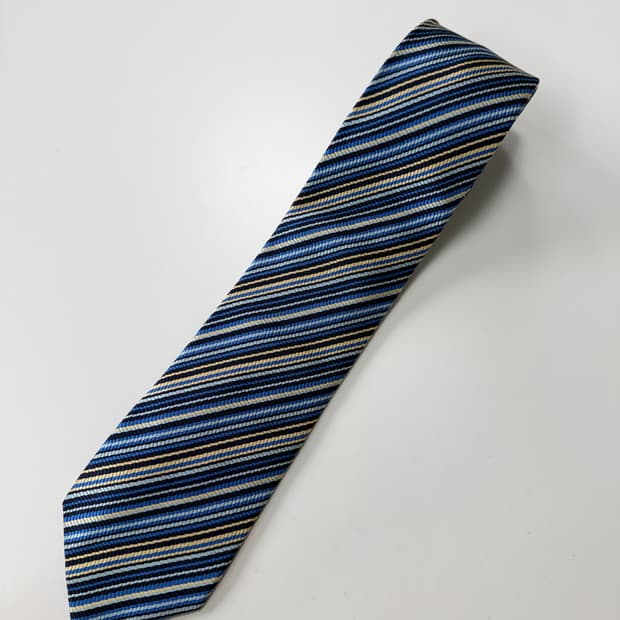 빈티지 실크 넥타이 9.2cm