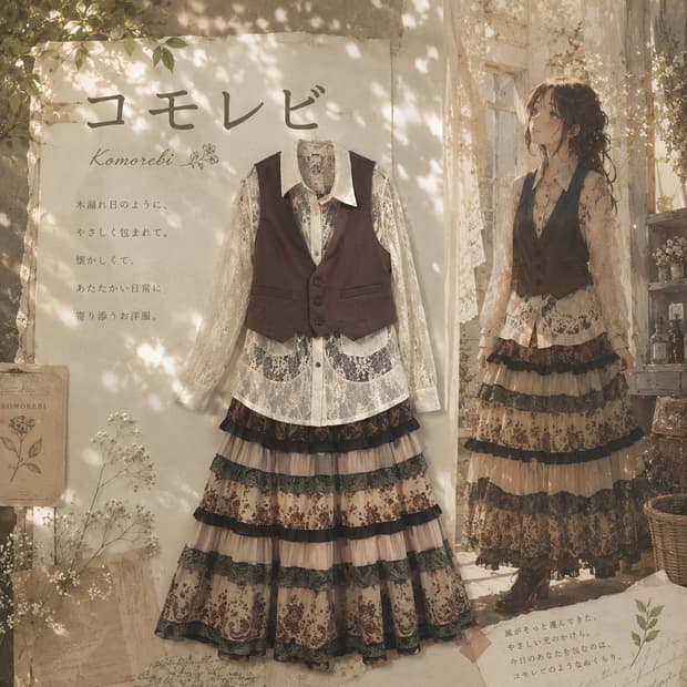 모리노 오토메 (森の乙女) 코디 셋트