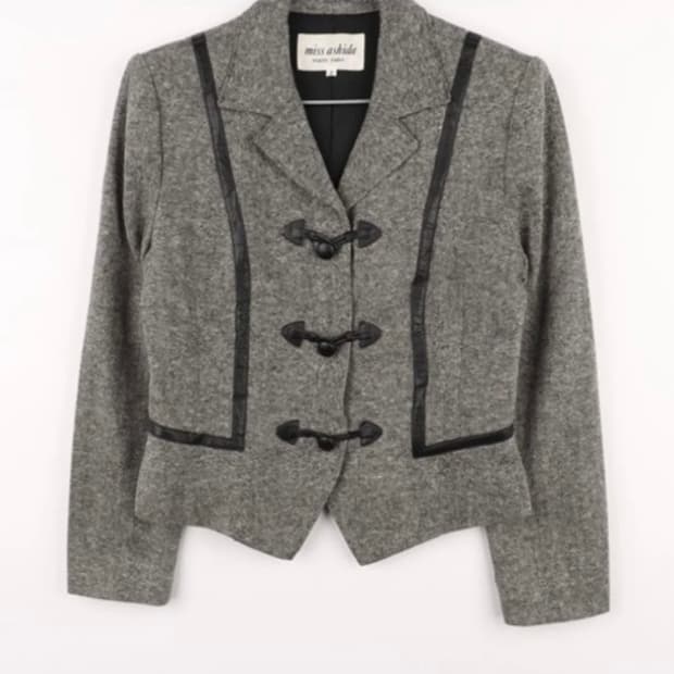 빈티지 울 자켓