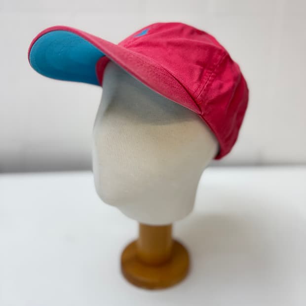 Polo 폴로 랄프로렌 핑크-블루 배색 볼캡