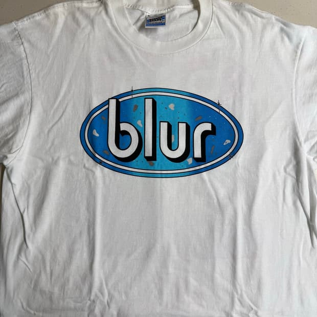 blur 블러 밴드티 xl