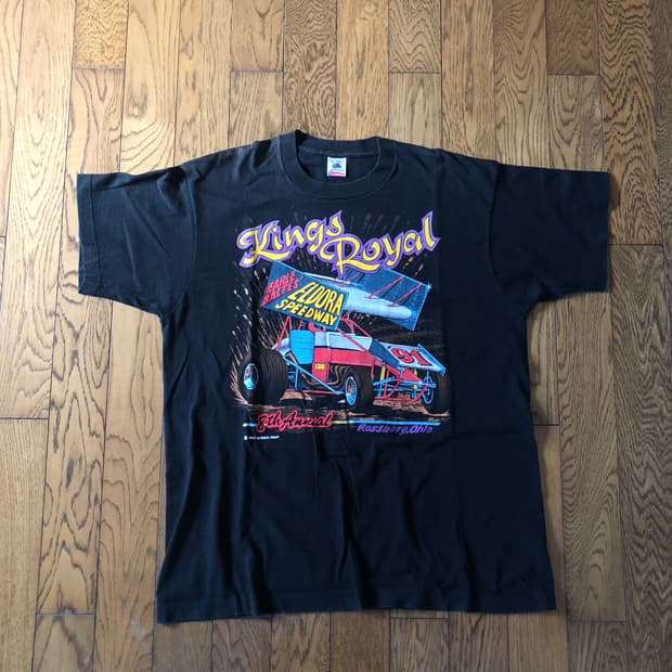 90s 미제 레이싱 킹스로얄 티셔츠